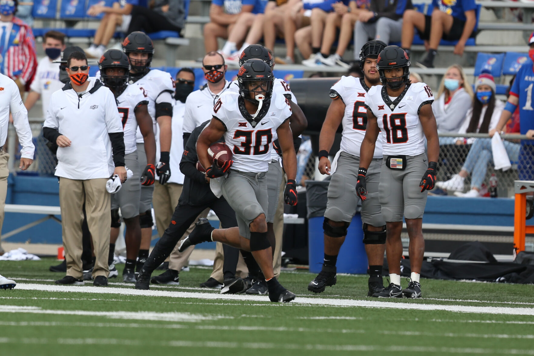 Oklahoma State at Kansas